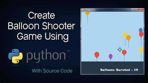 Draw the status bar below the canvas to show which player's turn is it and who wins the <b>game</b>. . Balloon shooting game in python